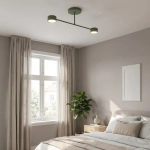 Lampa sufitowa HALO 2 OLIVE GREEN 1841/2 EMIBIG