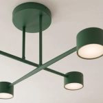 Lampa sufitowa HALO 4 OLIVE GREEN 1841/4 EMIBIG