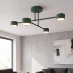 Lampa sufitowa HALO 4 OLIVE GREEN 1841/4 EMIBIG