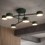 Lampa sufitowa HALO 6 OLIVE GREEN 1841/6 EMIBIG