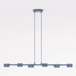 Lampa wisząca MEGARA 6 DUSTY BLUE 1842/6 EMIBIG
