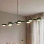 Lampa wisząca MEGARA 8 OLIVE GREEN 1844/8 EMIBIG