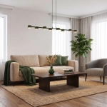 Lampa wisząca MEGARA 8 OLIVE GREEN 1844/8 EMIBIG