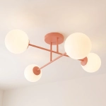 Lampa sufitowa ROMA 4 CORAL OPAL 1846/4 EMIBIG