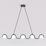 Lampa wisząca SINUS 5 OLIVE GREEN 1850/5 EMIBIG