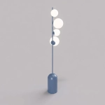 Lampa podłogowa ETNO LP4 DUSTY BLUE 1860/LP4 EMIBIG