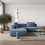 Lampa podłogowa ETNO LP4 DUSTY BLUE 1860/LP4 EMIBIG