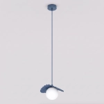 Lampa wisząca FLORA 1 DUSTY BLUE 1866/1 EMIBIG
