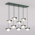 Lampa wisząca FLORA 9 OLIVE GREEN 1867/9 EMIBIG