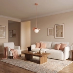 Lampa wisząca FLORA 1 CORAL 1868/1 EMIBIG