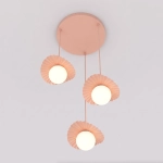 Lampa wisząca FLORA 3 CORAL 1868/3 EMIBIG