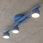 Lampa sufitowa FRAGMENT 3 DUSTY BLUE 1869/3 EMIBIG