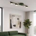 Lampa sufitowa FRAGMENT 3 OLIVE GREEN 1870/3 EMIBIG