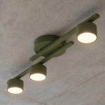 Lampa sufitowa FRAGMENT 3 OLIVE GREEN 1870/3 EMIBIG
