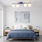 Lampa sufitowa KAIRO 4 DUSTY BLUE 1872/4 EMIBIG