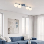 Lampa sufitowa KAIRO 4 DUSTY BLUE 1872/4 EMIBIG