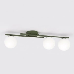 Lampa sufitowa KAIRO 3 OLIVE GREEN 1873/3 EMIBIG