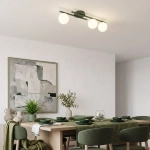Lampa sufitowa KAIRO 3 OLIVE GREEN 1873/3 EMIBIG