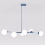 Lampa wisząca MAGNUS 6 DUSTY BLUE 1875/6 EMIBIG