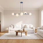 Lampa wisząca MAGNUS 6 DUSTY BLUE 1875/6 EMIBIG