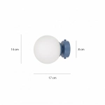 Kinkiet MAGNUS K1 DUSTY BLUE 1875/K1 EMIBIG