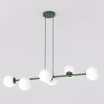Lampa wisząca MAGNUS 6 OLIVE GREEN 1876/6 EMIBIG