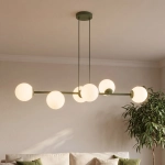 Lampa wisząca MAGNUS 6 OLIVE GREEN 1876/6 EMIBIG