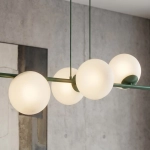 Lampa wisząca MAGNUS 8 OLIVE GREEN 1876/8 EMIBIG
