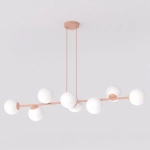 Lampa wisząca MAGNUS 8 CORAL 1877/8 EMIBIG