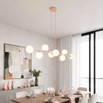 Lampa wisząca MAGNUS 8 CORAL 1877/8 EMIBIG