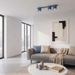 Lampa sufitowa NANO 3 DUSTY BLUE 1884/3 EMIBIG
