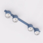 Lampa sufitowa NANO 4 DUSTY BLUE 1884/4 EMIBIG