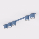 Lampa sufitowa NANO 5 DUSTY BLUE 1884/5 EMIBIG
