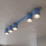 Lampa sufitowa NANO 5 DUSTY BLUE 1884/5 EMIBIG