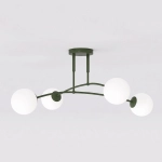 Plafon PREGOS 4 OLIVE GREEN 1891/4 EMIBIG