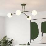 Plafon PREGOS 4 OLIVE GREEN 1891/4 EMIBIG