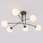 Plafon PREGOS 6 OLIVE GREEN 1891/6 EMIBIG
