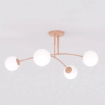 Plafon PREGOS 4 CORAL 1892/4 EMIBIG