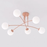 Plafon PREGOS 6 CORAL 1892/6 EMIBIG