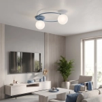 Lampa sufitowa SOPRA 2 DUSTY BLUE 1893/2 EMIBIG