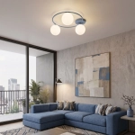 Lampa sufitowa SOPRA 3 DUSTY BLUE 1893/3 EMIBIG