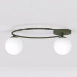 Lampa sufitowa SOPRA 2 OLIVE GREEN 1894/2 EMIBIG