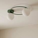 Lampa sufitowa SOPRA 2 OLIVE GREEN 1894/2 EMIBIG