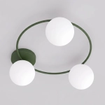 Lampa sufitowa SOPRA 3 OLIVE GREEN 1894/3 EMIBIG
