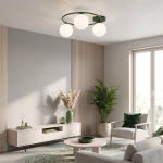 Lampa sufitowa SOPRA 3 OLIVE GREEN 1894/3 EMIBIG