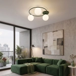 Lampa sufitowa SOPRA 3 OLIVE GREEN 1894/3 EMIBIG