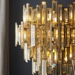 Lampa wisząca VIVIANA gold XV 101663 ENDON