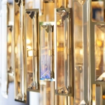 Lampa wisząca VIVIANA gold XV 101663 ENDON
