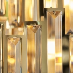 Lampa wisząca VIVIANA gold XV 101663 ENDON