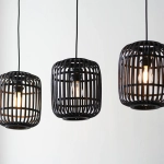 Lampa wisząca MATHIAS black III 101698 ENDON
